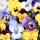 Servietten 33x33cm  Pansies FSC-Mix, Paper+Design