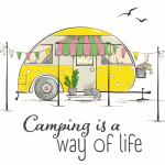 Servietten 33x33cm  Camp Life FSC-Mix, Paper+Design