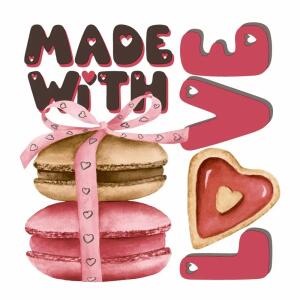 Servietten 33x33cm  Love Made FSC-Mix, Paper+Design