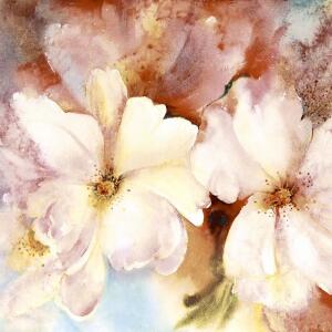 Servietten 33x33cm  Painted Blooms FSC-Mix, Paper+Design