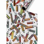 Geschenkpapier 70cmx1,5m  Saro hellrosa FSC-Mix, stewo