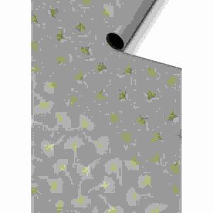 Geschenkpapier 70cmx1,5m  Esma grau FSC-Mix, stewo