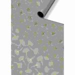 Geschenkpapier 70cmx1,5m  Esma grau FSC-Mix, stewo