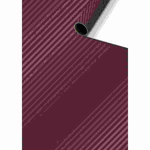 Geschenkpapier 70cmx1,5m  Stribe kupfer FSC-Mix, stewo