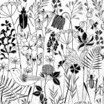 Servietten 33x33cm  Fiella schwarz, 3-lagig, 20...