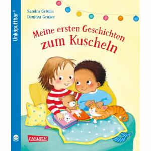 Unkaputtbar Meine ersten  Geschichten zum Kuscheln, Softcover, 20 Seiten, Autorin Sandra Grimm,, Illustration Denitza Gruber, ab 24 Monaten, Carlsen Verlag
