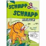 Schnipp Schnapp Malbuch  Dinosaurier, Was steckt...