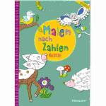 Malen nach Zahlen  Waldtiere, Malbuch, Softcover 96...