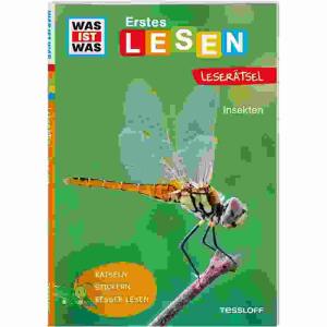 WAS IST WAS Erstes Lesen  Leserätsel Insekten, Heft 48 Seiten, Autorin Christina Braun, Illustration, Marie Gerstner und Annelie Stenzel, ab 7 Jahren, Tessloff Verlag