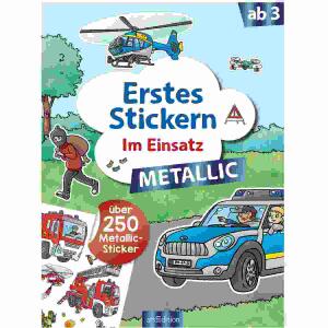 Stickerheft Metallic  Im Einsatz