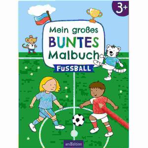 Mein großes Malbuch  Fußball