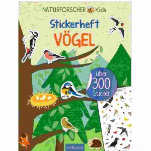 Stickerheft Vögel  Naturforscher-Kids