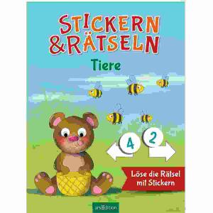 Stickern & Rätseln  Tiere