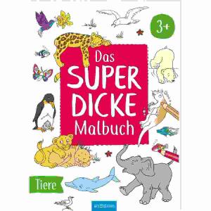 Das superdicke Malbuch  Tiere