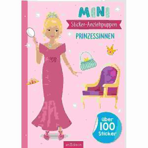 Mini-Sticker-Anziehpuppen  Prinzessinnen