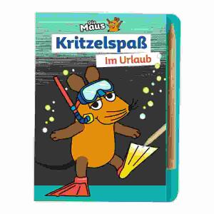 Die Maus Kritzelspaß im  Urlaub, TRÖTSCH