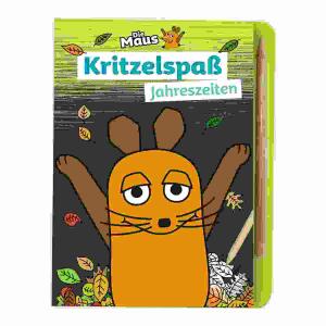 Die Maus Kritzelspaß  Jahreszeiten, TRÖTSCH