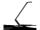 Durable Tischleuchte sw rund mit Fuß Luctra Table Pro 2 radial