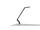 Durable Tischleuchte sw eckig mit Dorn LUCTRA table pro linear