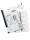 Durable Einsteckschild 150/300x297mm ws auf A4 Bogen 10St