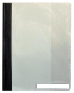 Durable Schnellhefter A4 gr transparentes Deckblatt