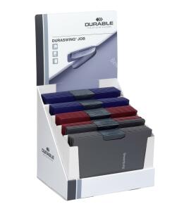 Durable Bewerbungsmappe Thekendisplay mit 50x DURASWING JOB f.sort