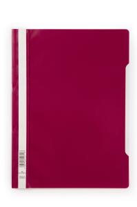 Durable Schnellhefter A4 pu.rt transparentes Deckblatt