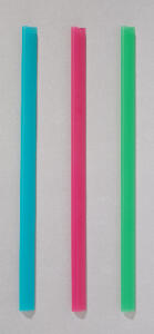 Durable Klemmschiene A4 ln gn 50St Füllhöhe 6mm transluzent