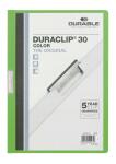 Durable Klemm-Mappe DURACLIP color gn A4 transluzente...