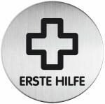 Durable Piktogramm Erste Hilfe 83mm silberfarben aus...
