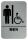 Durable Piktogramm Braille englisch si Herren(behindert)Blindenschr