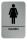 Durable Piktogramm Braille Damen si 230x153mm Blindenschrift