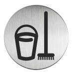 Durable Piktogramm Abstellraum 83mm si aus Aluminium mit...
