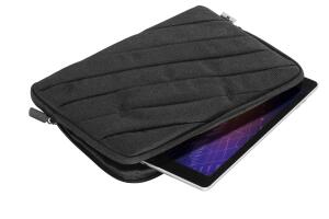Durable Schutztasche sw für 10Tablets mit Fronttasche