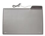 Schreibunterlage USB Hub sw 680x435mm m tr Abdeckung