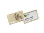 Durable Namensschild 40x75mm be 25St CLIP CARD ECO m...