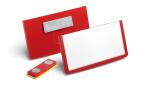 Durable Namensschild 40x75mm rt 25St FRAME mit Magnet