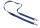 Durable Textilband d.bl 20mm breit mit zwei Karabinerhaken