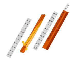 Durable Tabfix 200mm 2-zeilig rt 5St