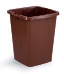 Durable Abfalltonne 90l br quadratisch DURABIN 90...