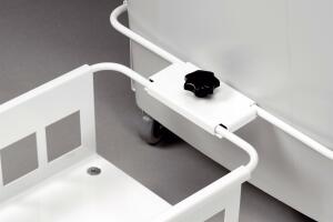 Durable Verbinder für DURABIN Trolleys ws einfache Montage