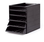 Durable Schubladenbox sw 5 Schubladen IDEALBOX BASIC 5