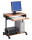 Durable Computertisch Standard sw Buch fahrbar ausziehbarer Tastaturb