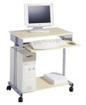 Durable Computertisch Standard si.me A fahrbar...