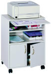 Durable Tisch fahrbar gr 737x528x400mm 3 Fächer...