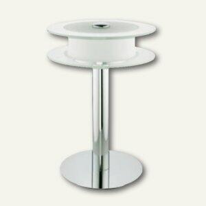 Alco Tischleuchte LED chrom mattiertes und klares Glas 230V 12x0,5 Watt