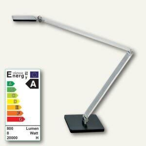 Alco LED-Schreibtischleuchte 8 W flexibel einstellbar silberfarbend
