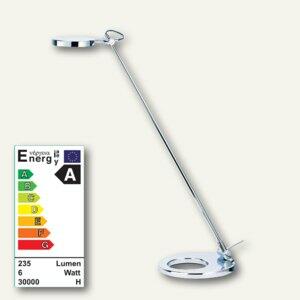 Alco LED-Schreibtischleuchte 6 W chrom innovativem Design