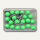 Alco Pin Indicator Pin 15mm 20St h.gn mit beschriftbarem Kopf