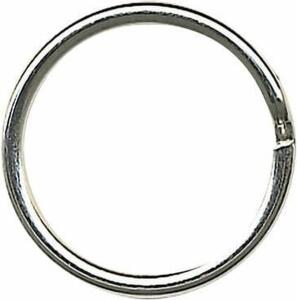 Alco Schlüsselring 20 mm aus Metall Dose á 10 Tüten mit je 10 Stück